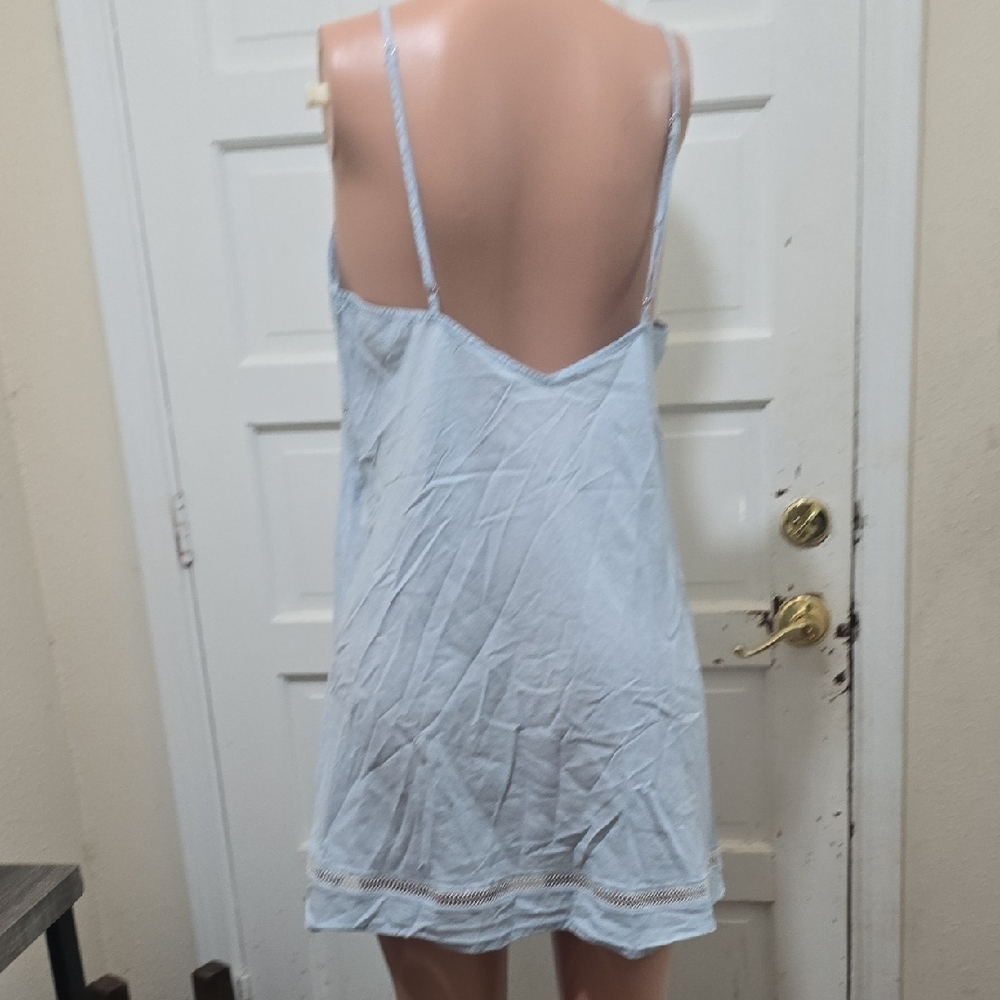 Victoria's Secret Light Blue Backless Slip